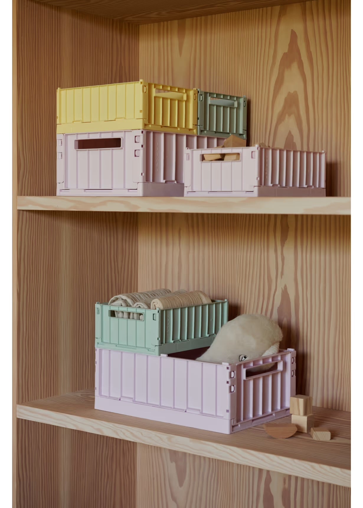 Weston Medium Storage Box 1-pack - Light Lavender