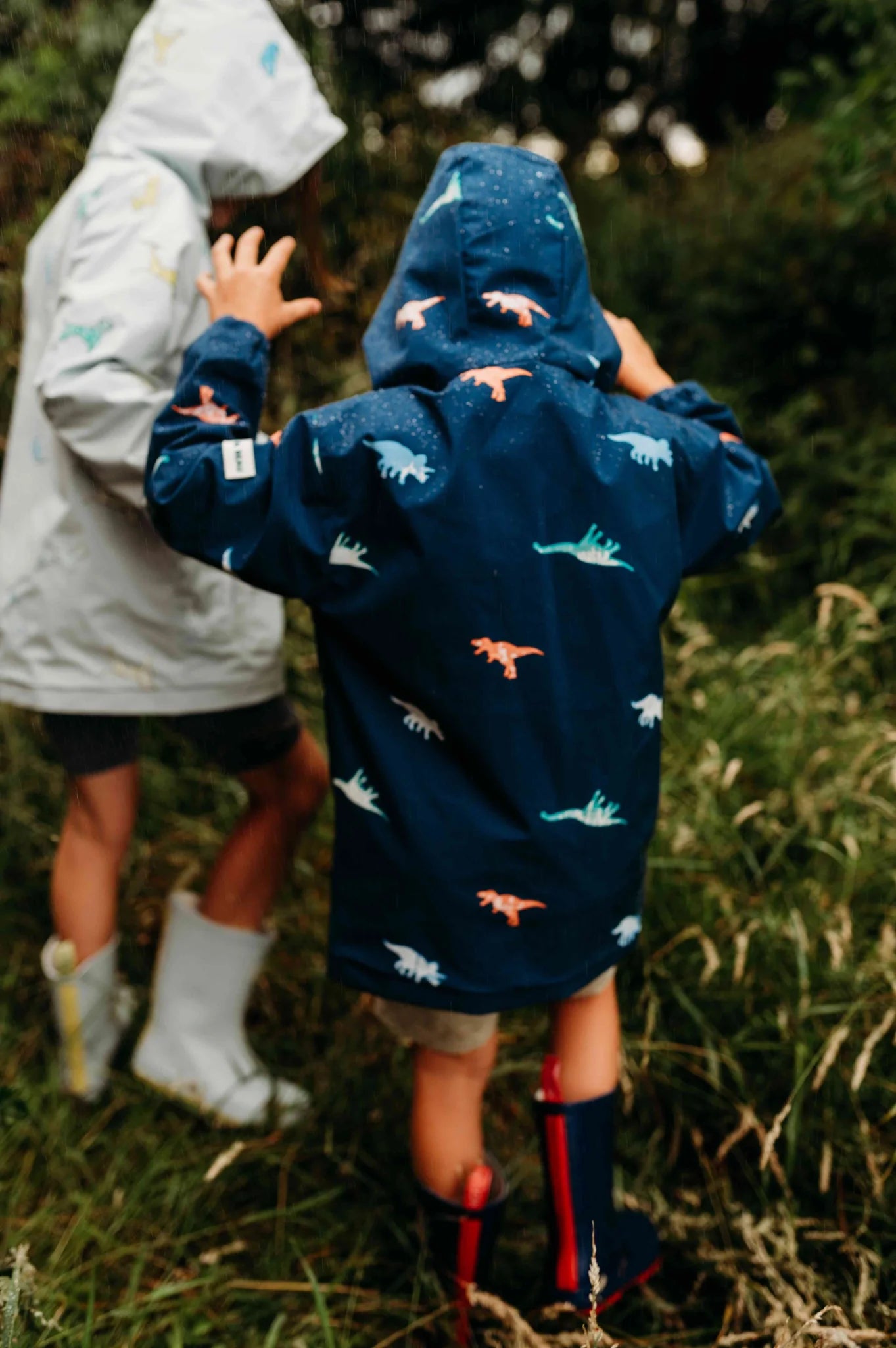 Color Changing Raincoat - Dinosaur