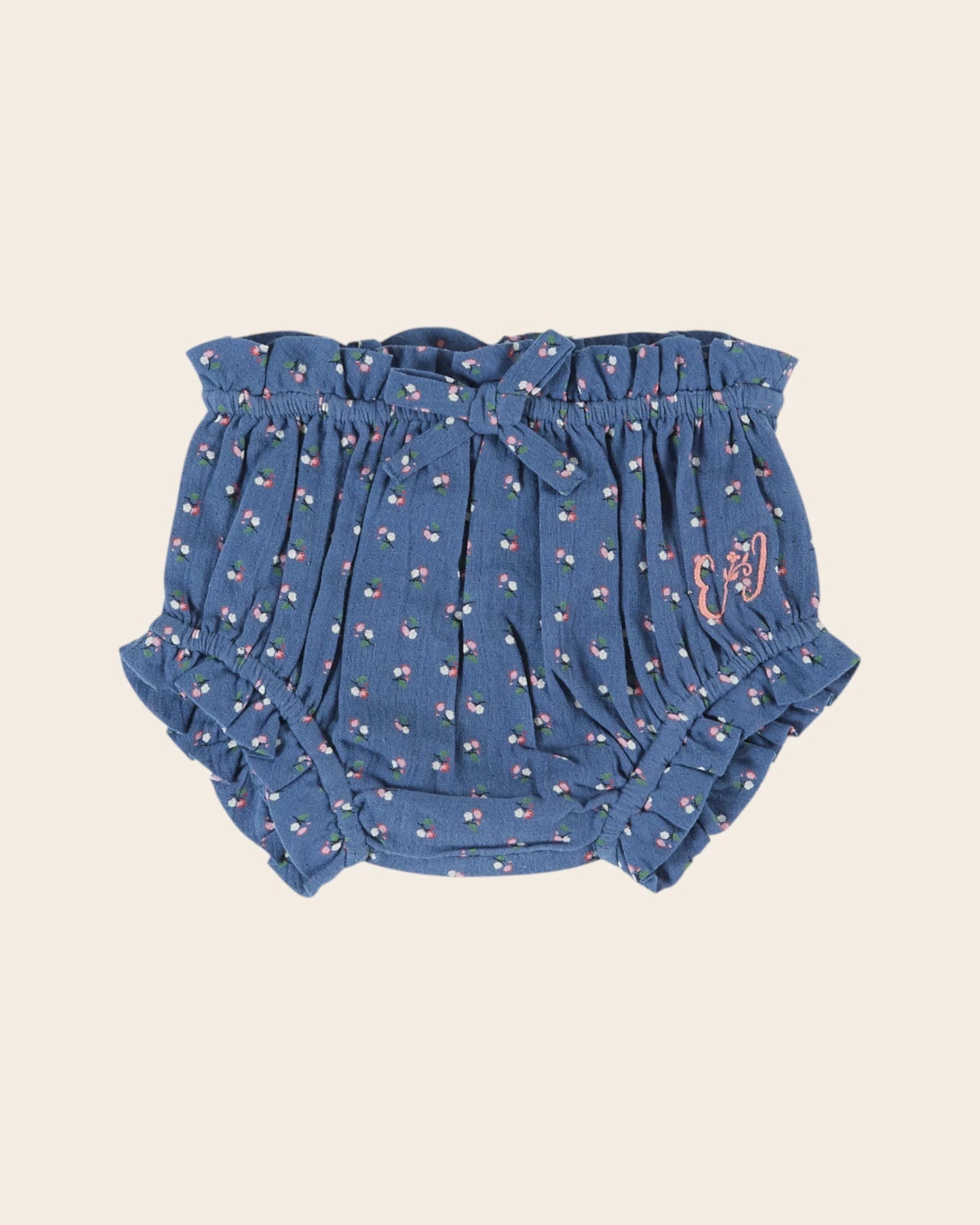 Mini Flowers Smocked Set