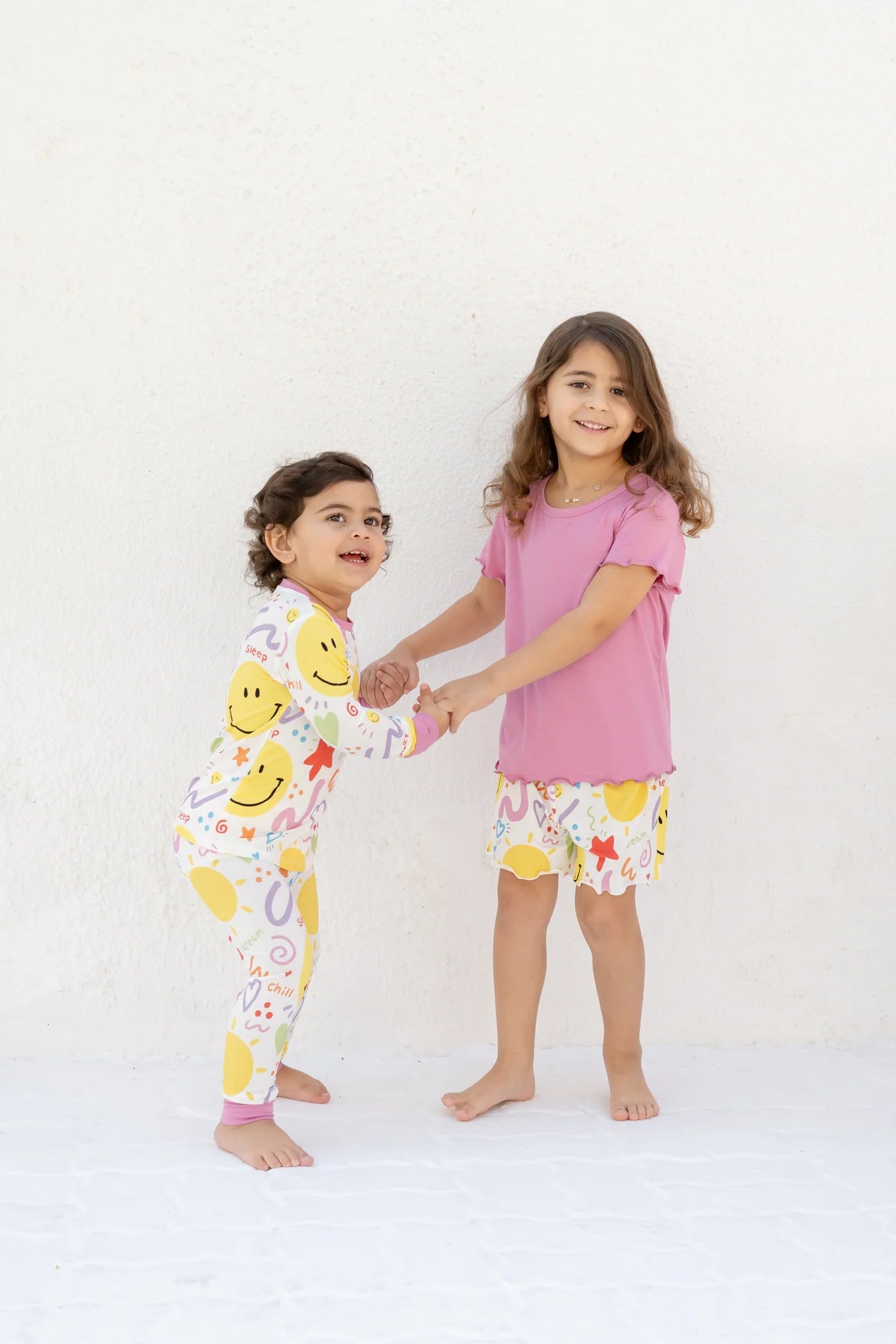 Smile Short PJ Set