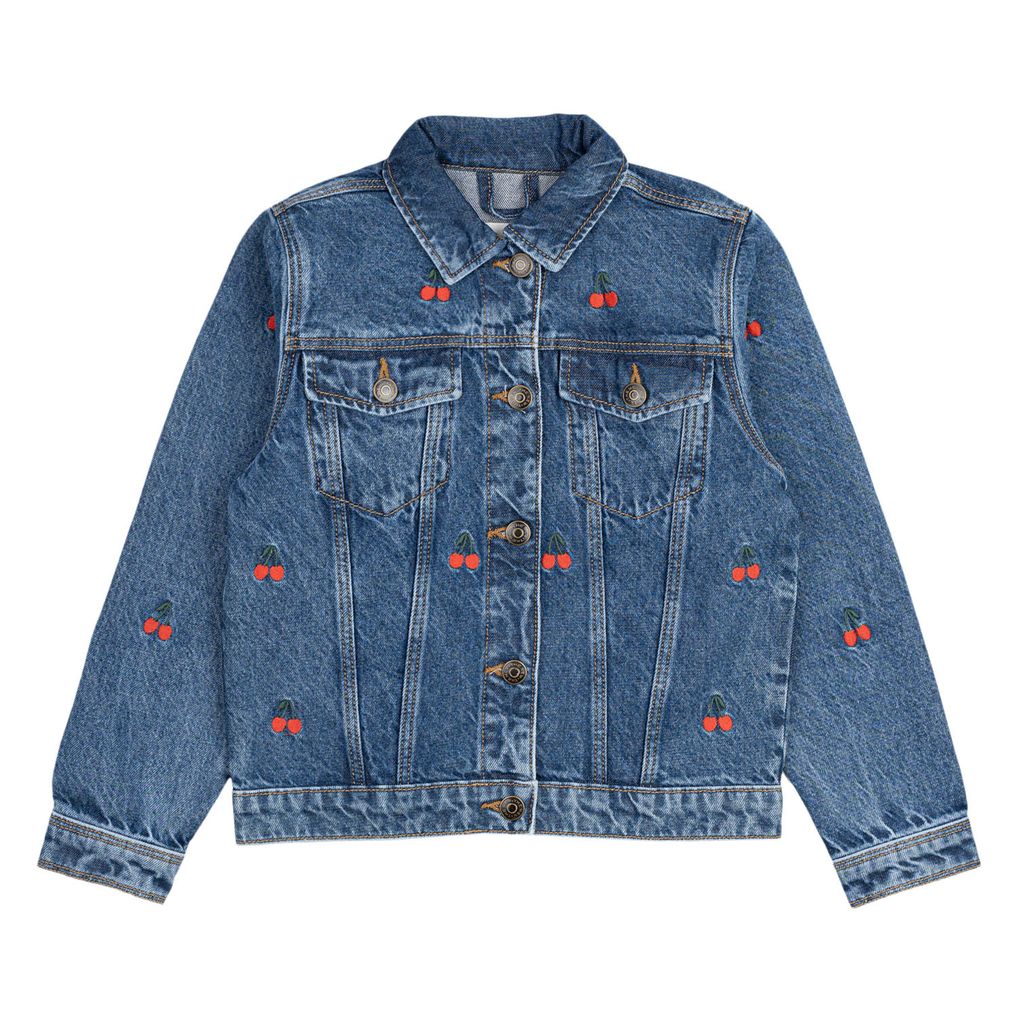Cherry Denim Jacket