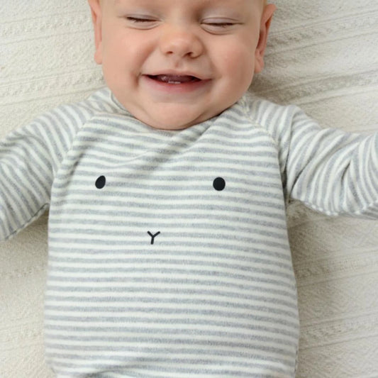 Bunny Bodysuit - Striped