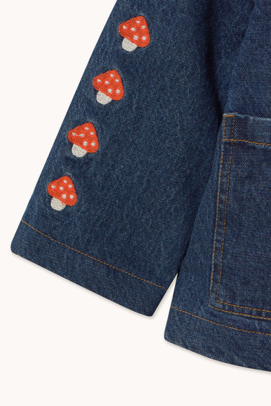 Mini Mushroom Embroidered Jacket