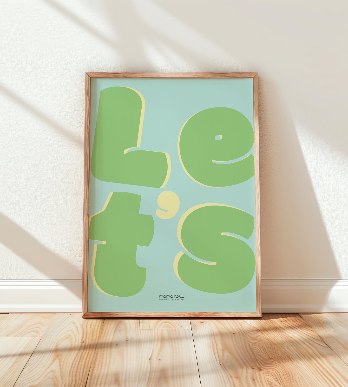 “Let’s Play” Prints - A3