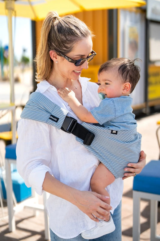 MomSwing Baby Carrier - Azure