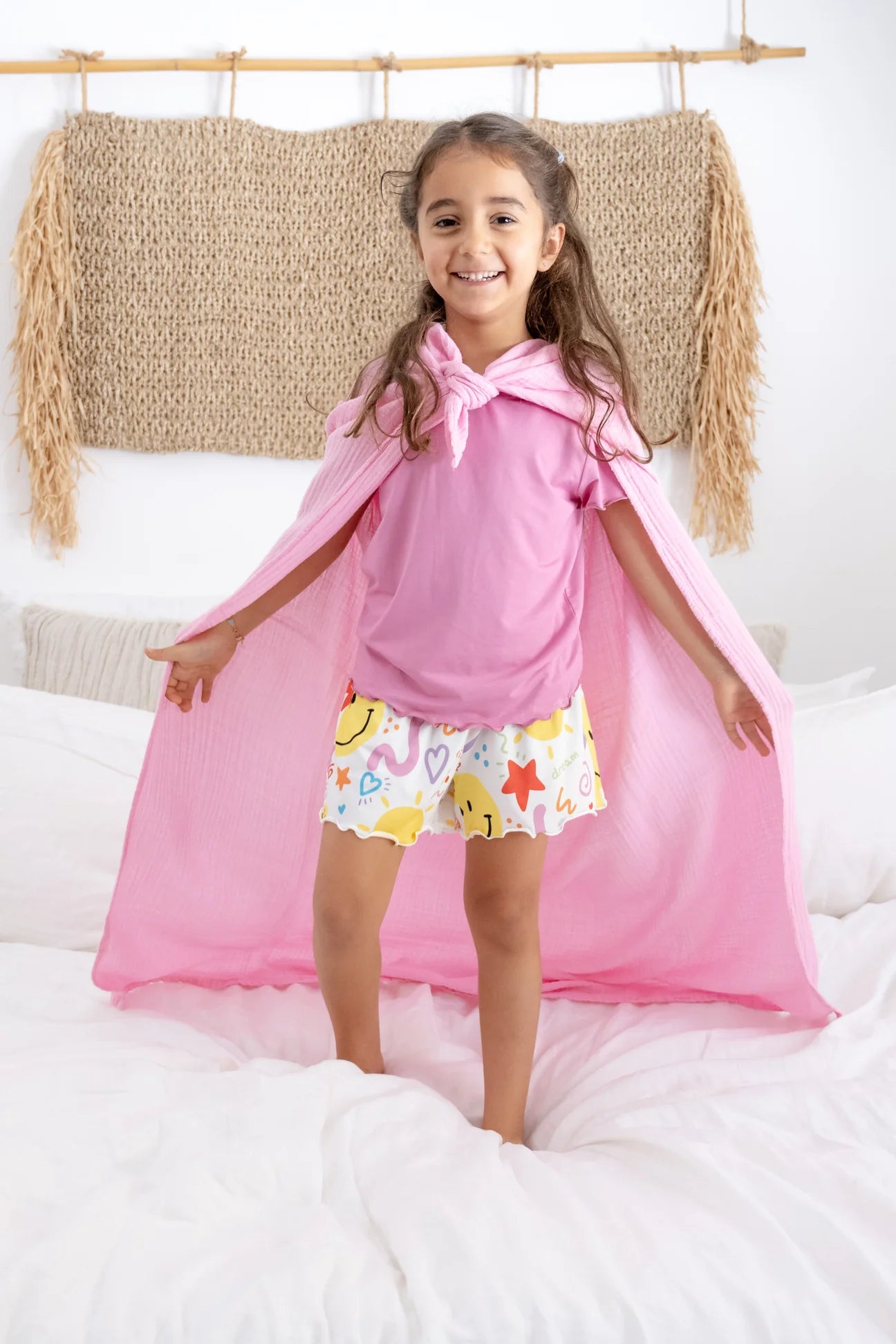 Smile Short PJ Set