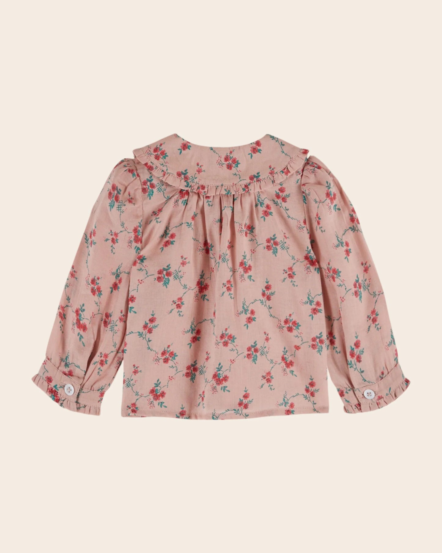Pink Aster Baby Blouse
