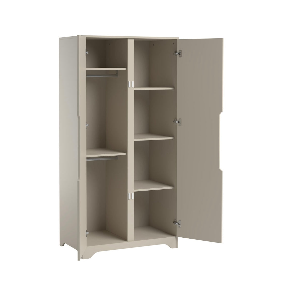 Ova Wardrobe - Greige