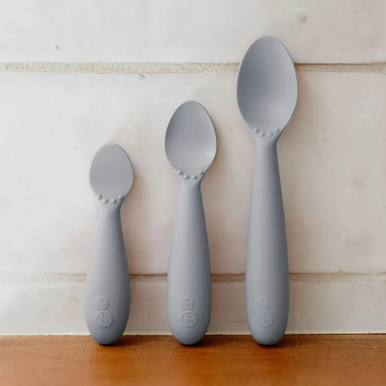 Developmental Utensil Set - Pewter