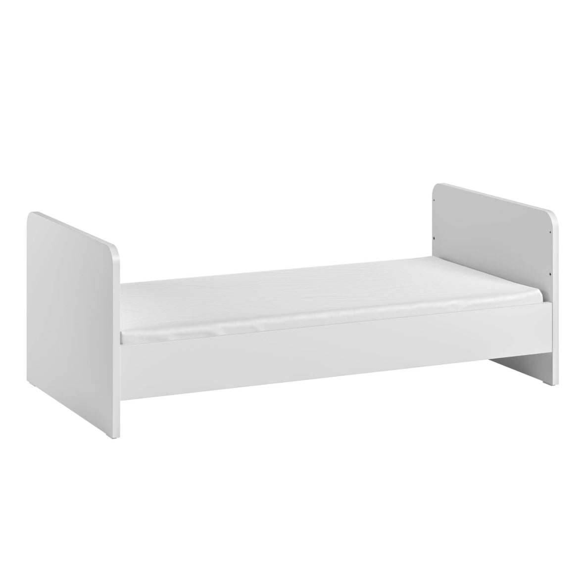 Ova Cot Bed 70x140cm - White