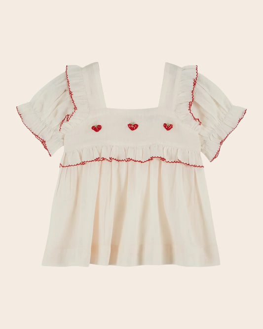 Embroidered Strawberry Set