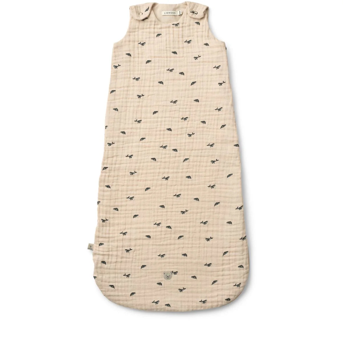 Flora Sleeping Bag - Mini whale / Sandy