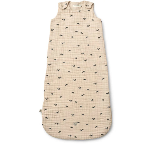 Flora Sleeping Bag - Mini whale / Sandy
