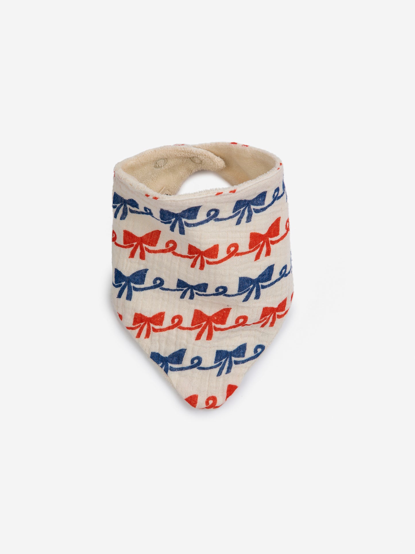 Ribbon Bow Baby Bib Set