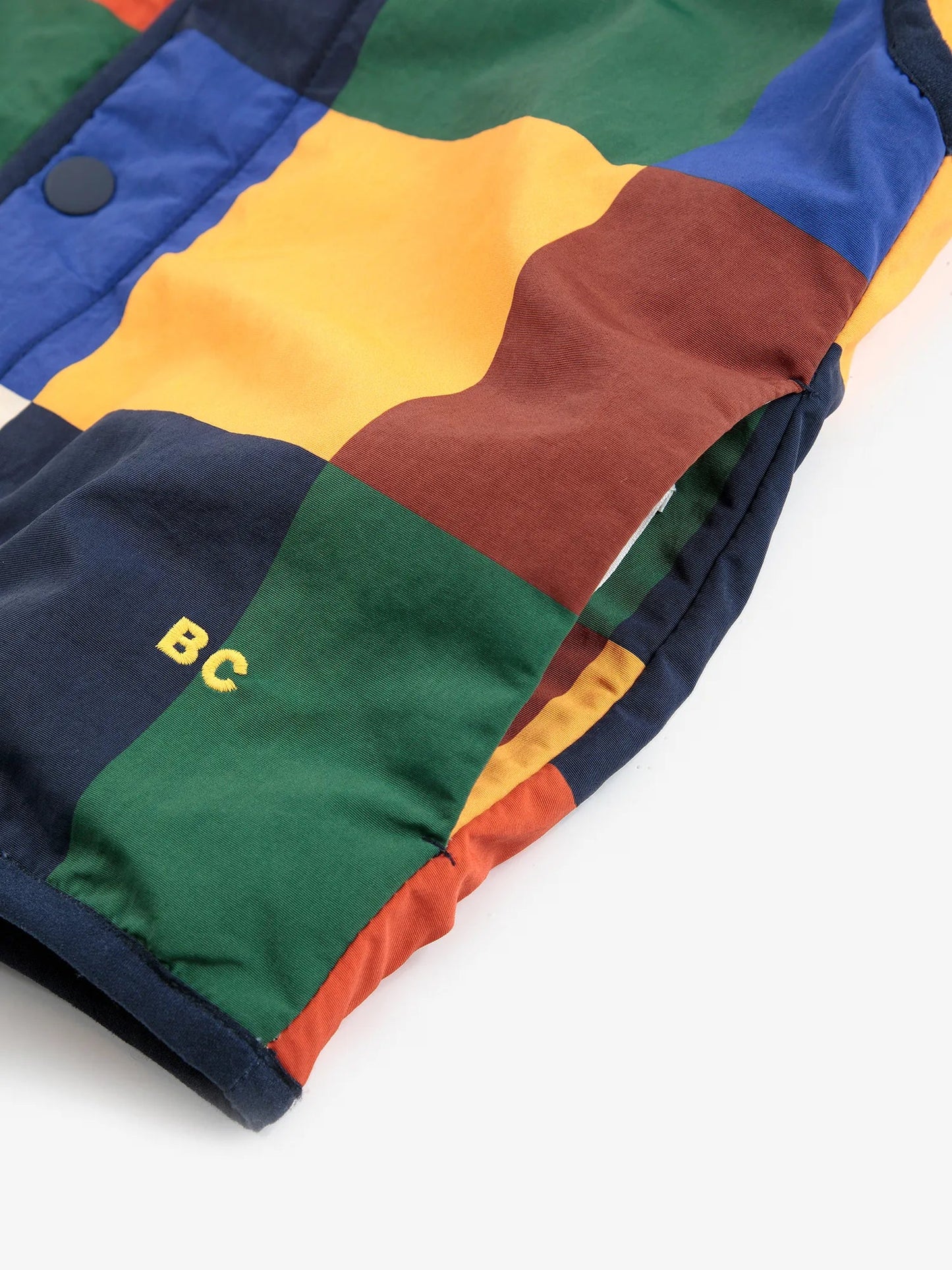 Multicolor Tiles Reversible Vest