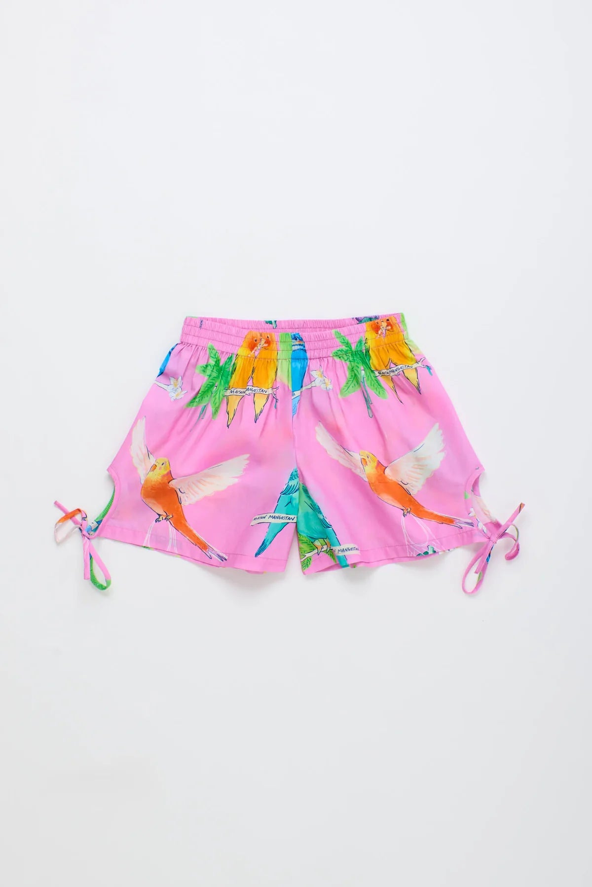 Birds Tie Shorts