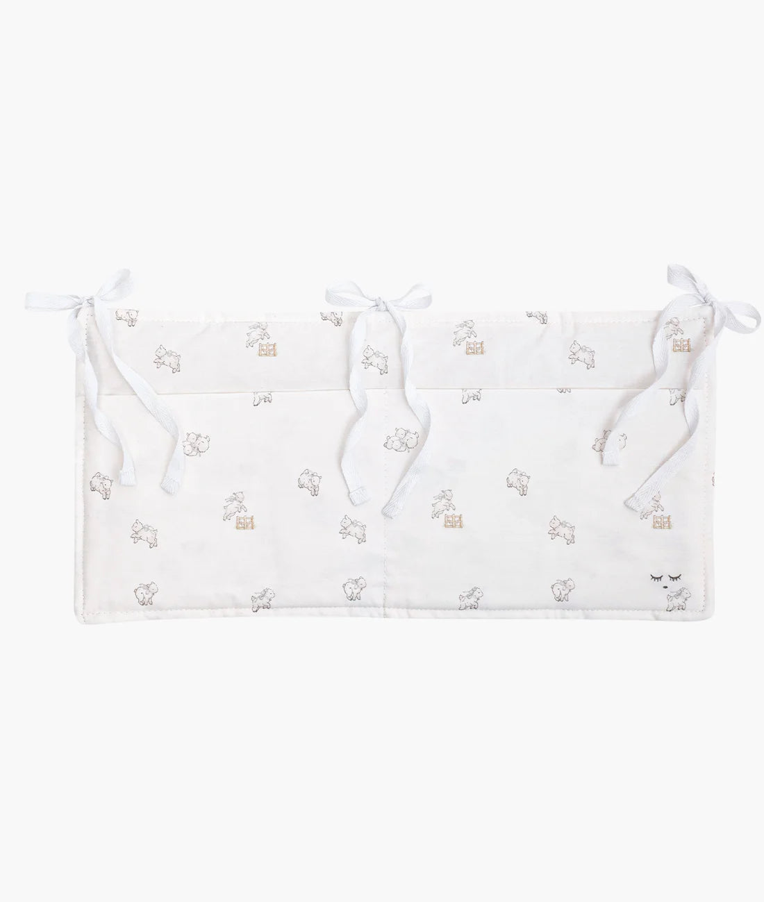 Counting Sheep Crib Pocket & Fitted Sheet Set