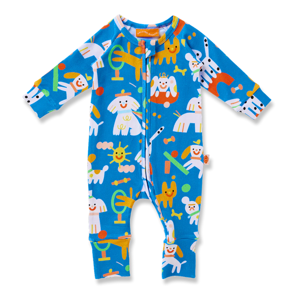 Puppy Park Long Sleeve Playsuit
