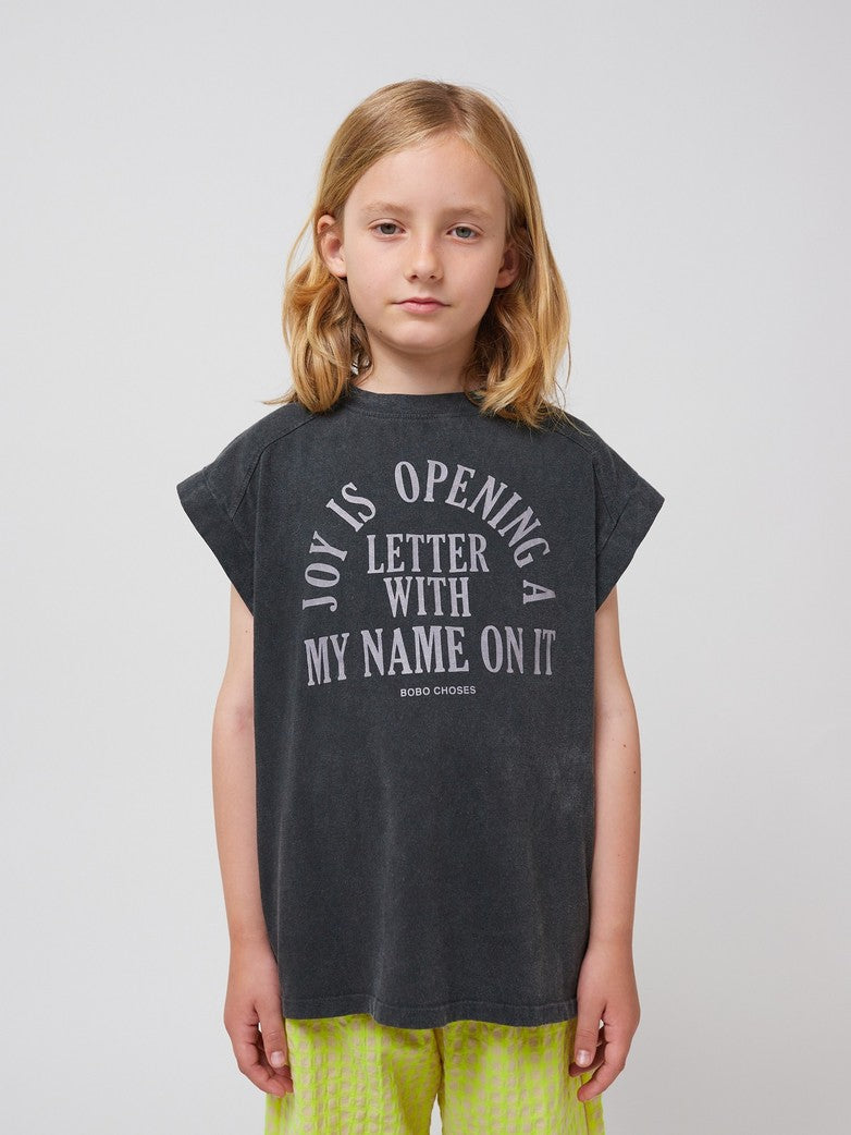 Joy Is Sleveless T-Shirt