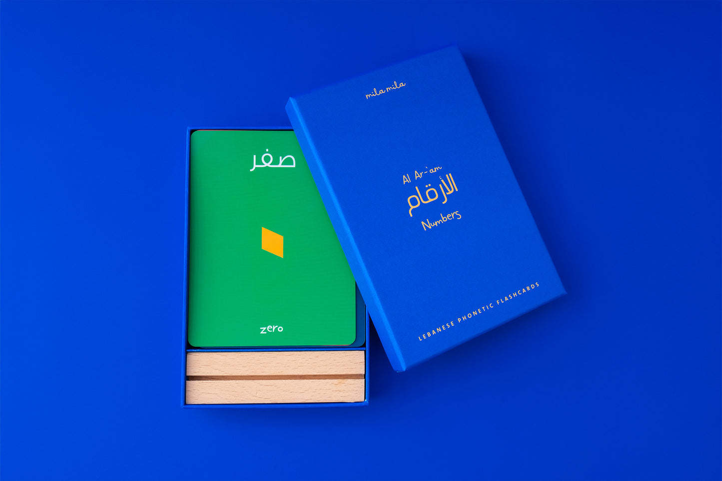 Numbers Flashcards & Stand