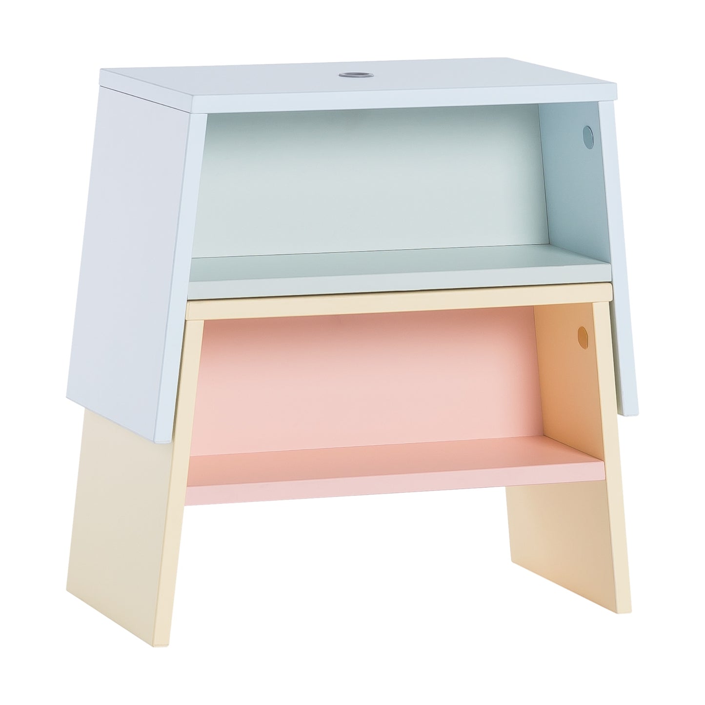 Tuli Stool - Yellow/Pink