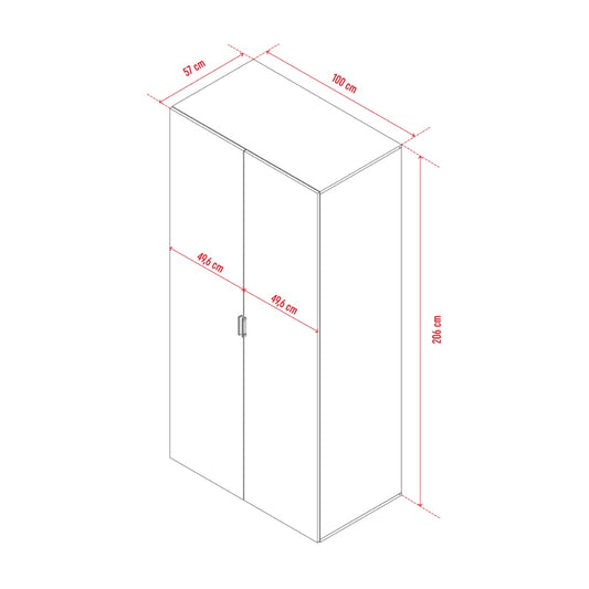 4You Wardrobe - White