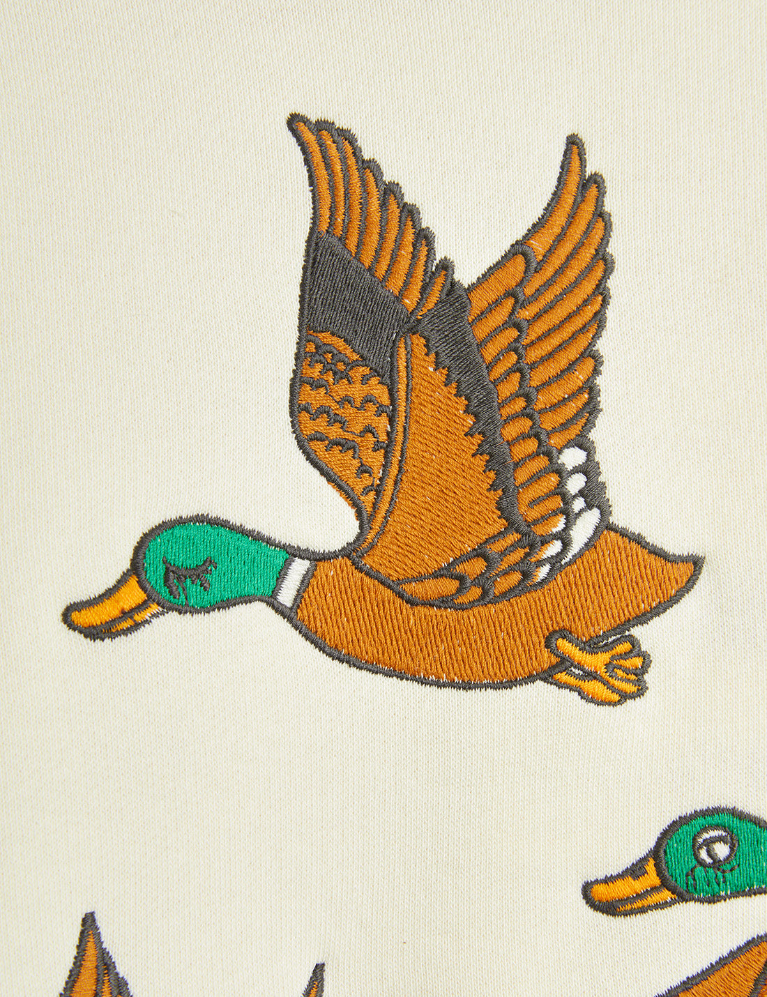Ducks Embroidered Sweater