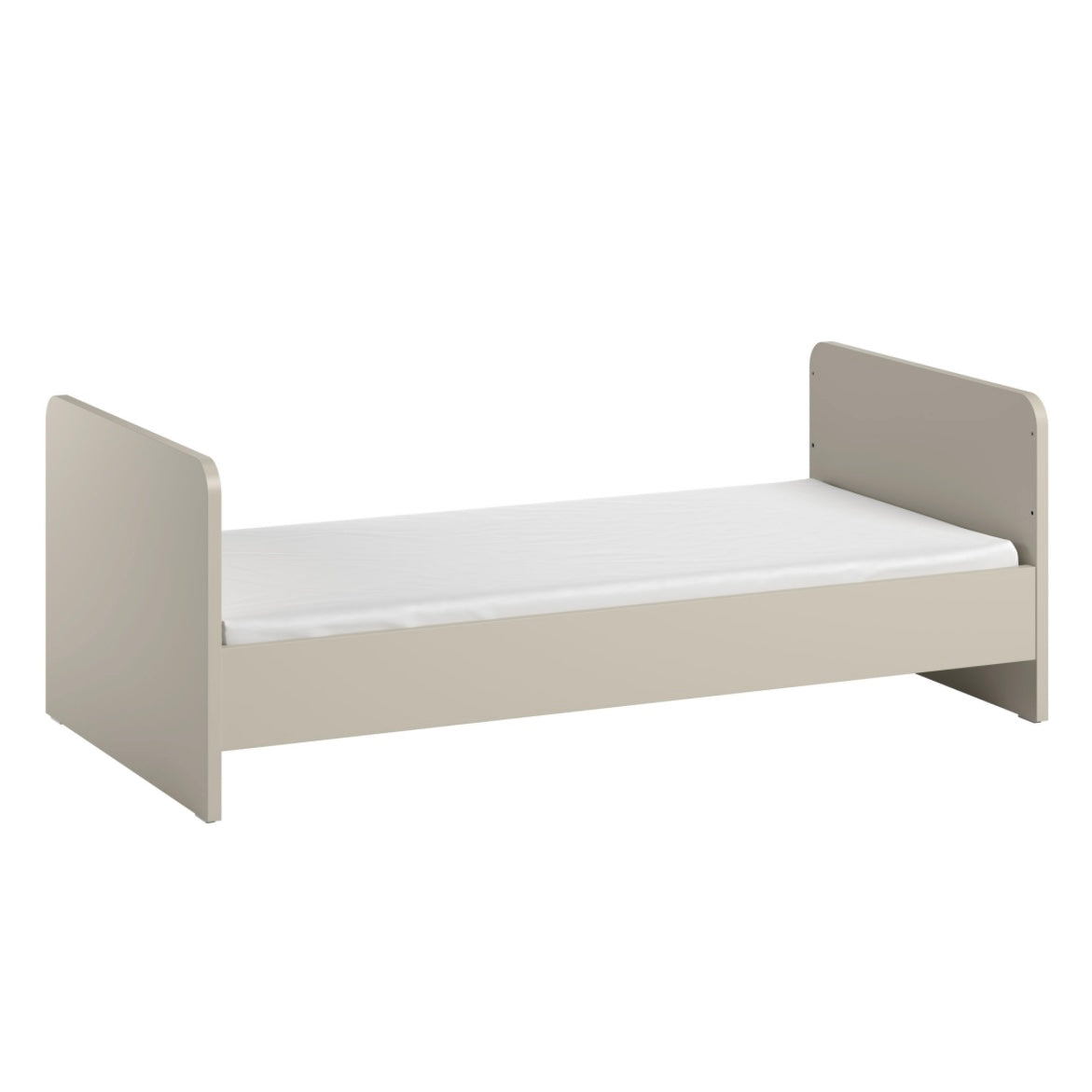 Ova Cot Bed 70x140cm - Greige