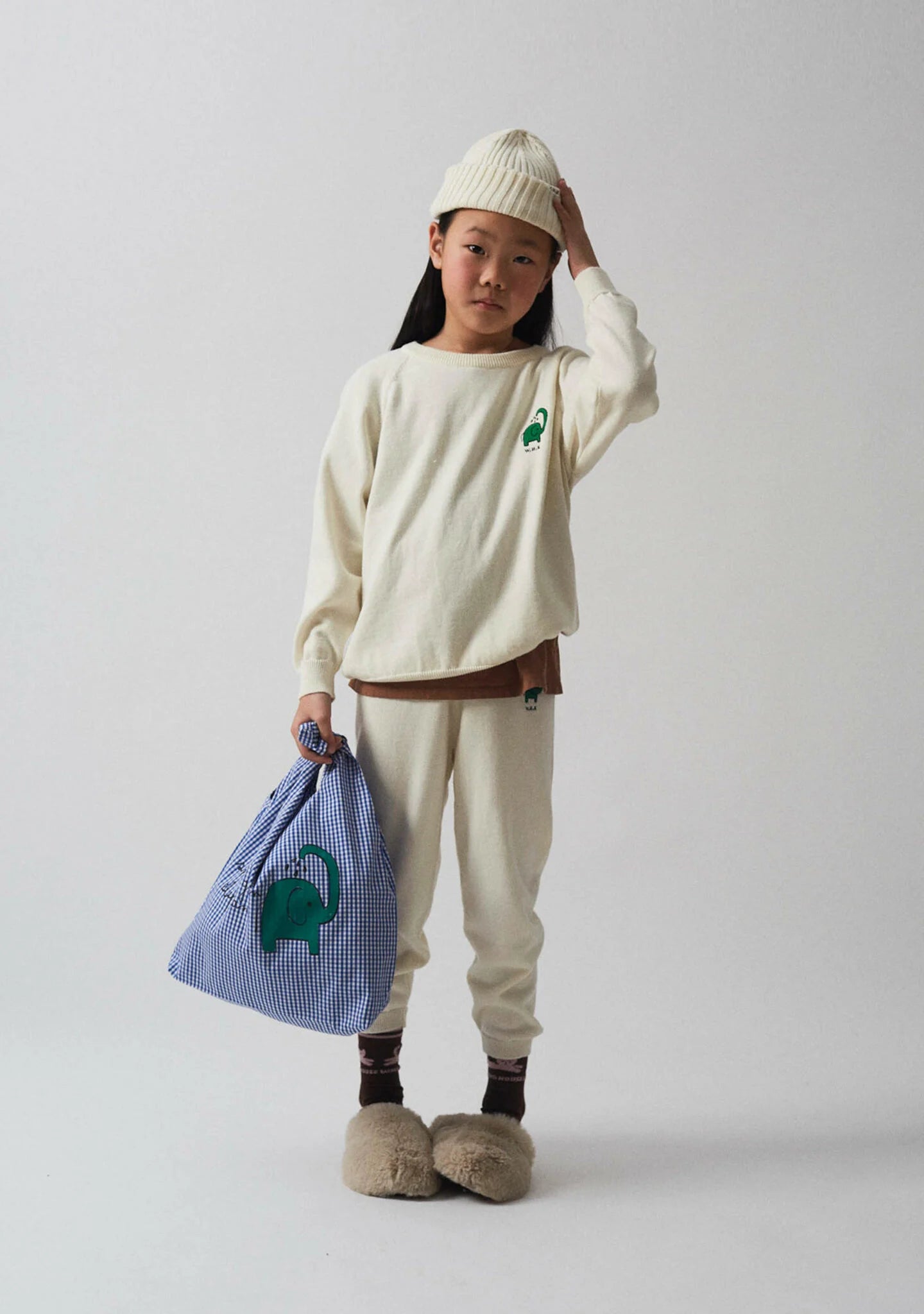 Elephant Knitted Jogger