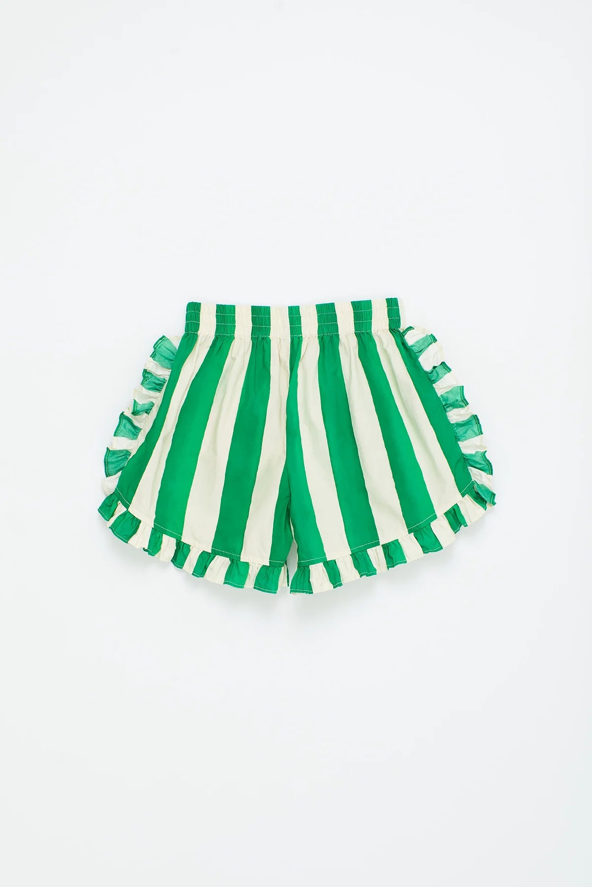 Flowers Stripes Shorts