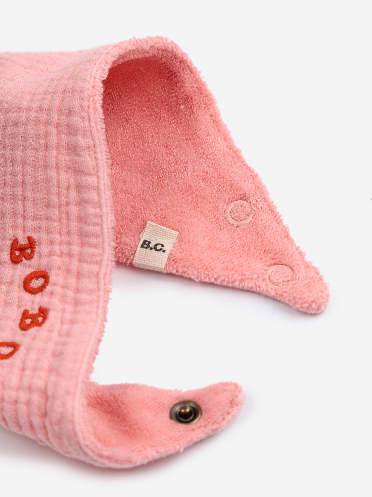 Ribbon Bow Baby Bib Set