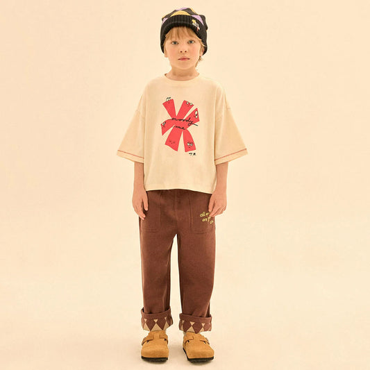 Emotion Turn-Up Point Woven Pants