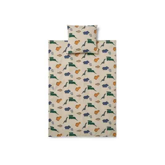 Carmen Bedding - Dinosaurs / Mist