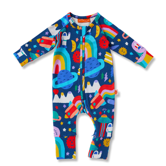 Rocket Ride Long Sleeve Playsuit
