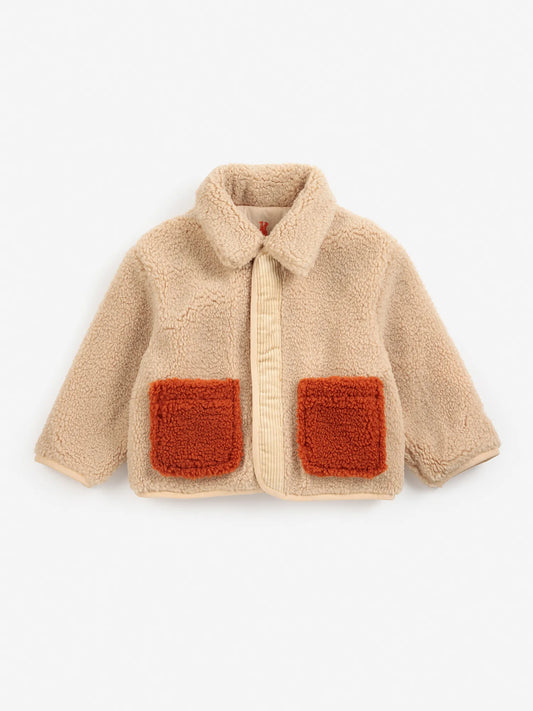 Softpaw Monster Sheepskin Baby Reversible Jacket