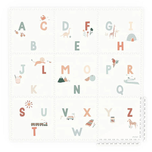 tiloo: Foam Puzzle Playmat & Storage Box - Alphabet