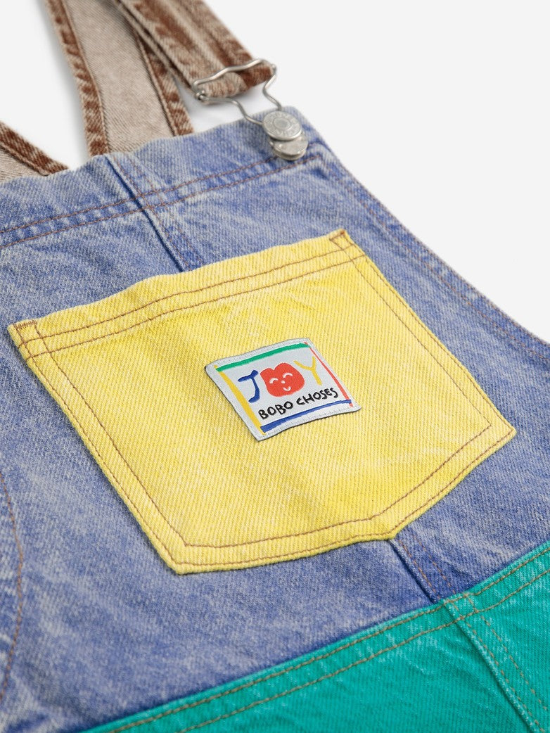 Color Block Dungaree