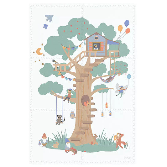 tiloo: Foam Puzzle Playmat & Storage Box - Treehouse
