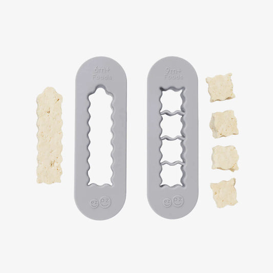 Baby-Led Weaning Food Cutters - Pewter
