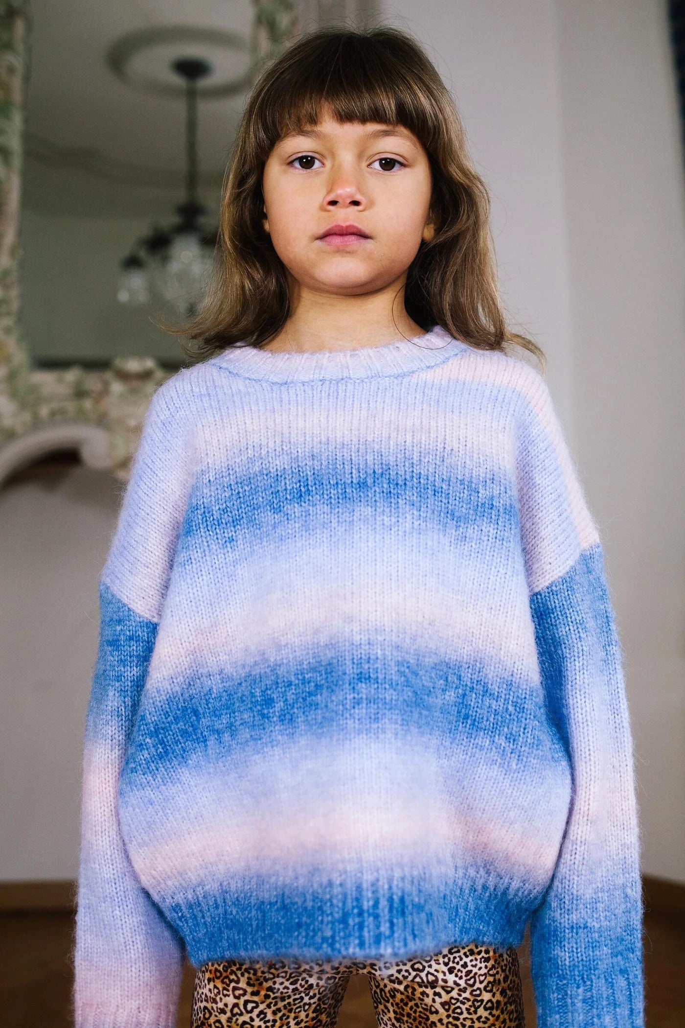 Rainbow Knit Sweater