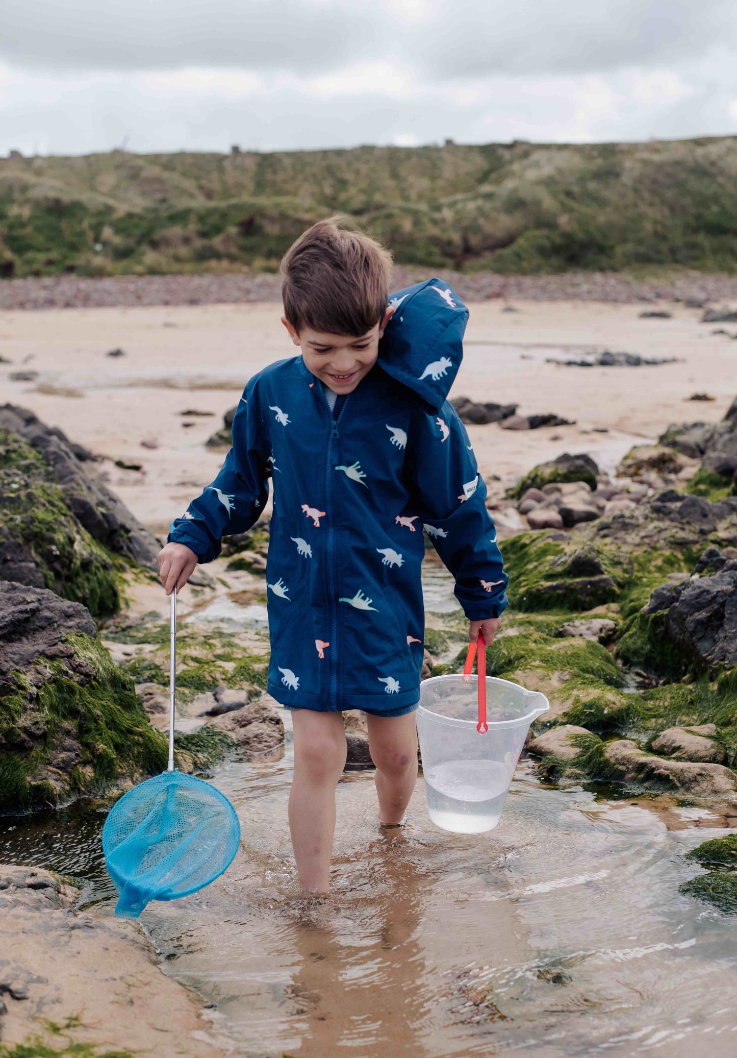 Color Changing Raincoat - Dinosaur