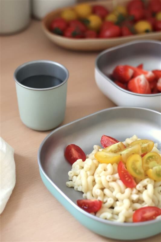 Stainless Steel Meal Set - Sage Green