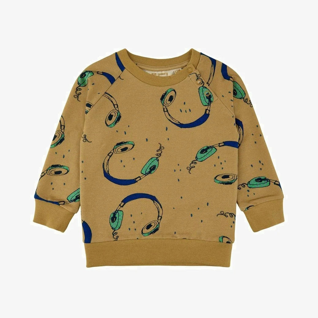Headphones Baby Sweater