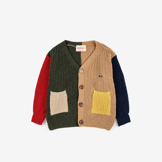 Baby Color Block Cardigan