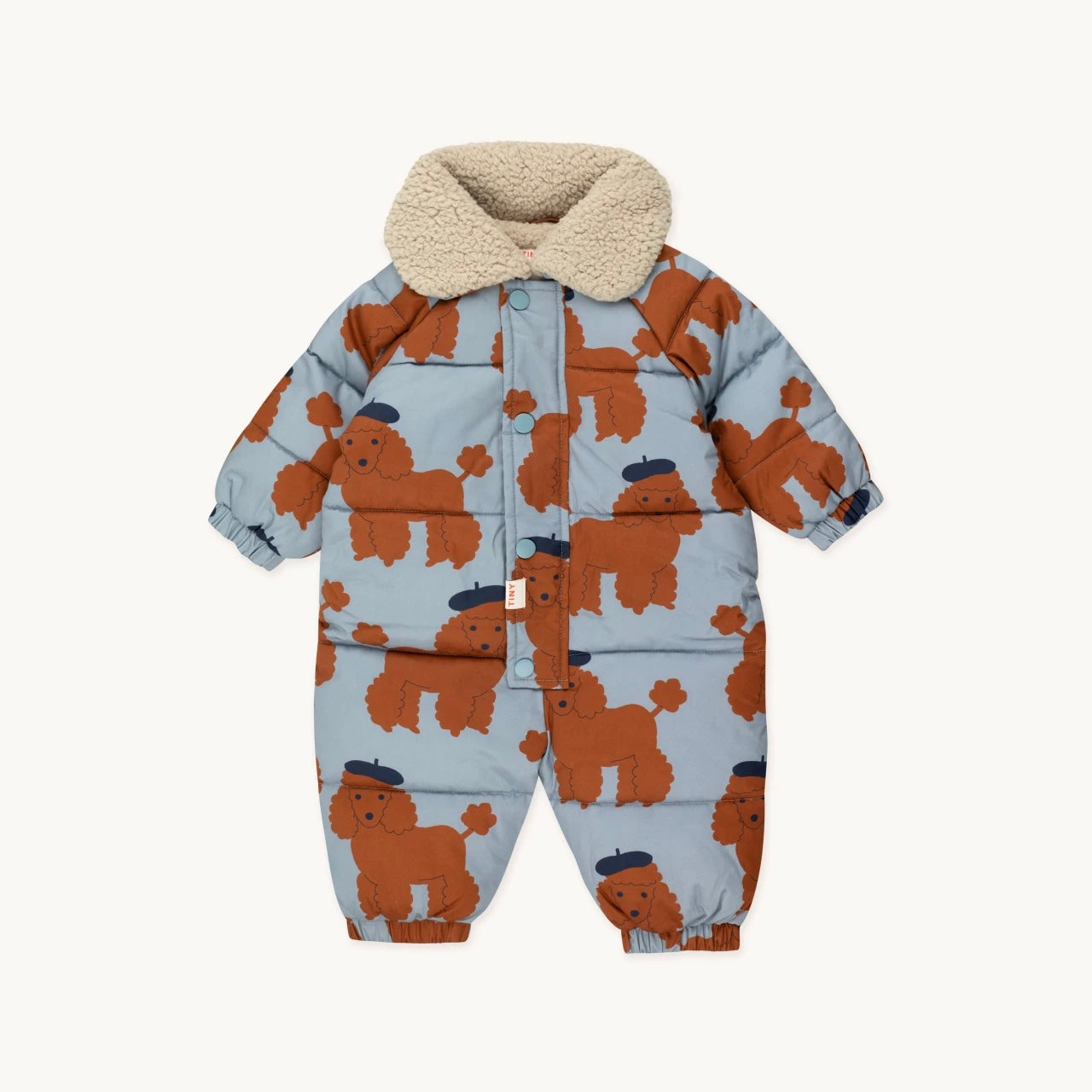 Tiny Poodle Baby Snowsuit