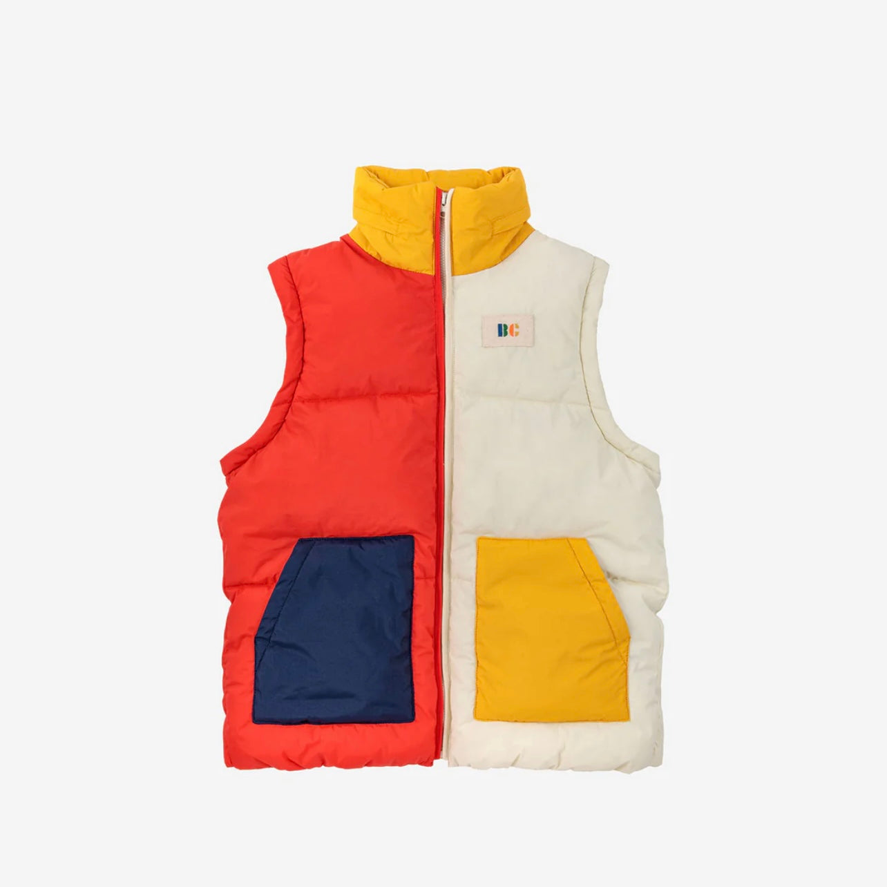 Color Block Padded Anorak