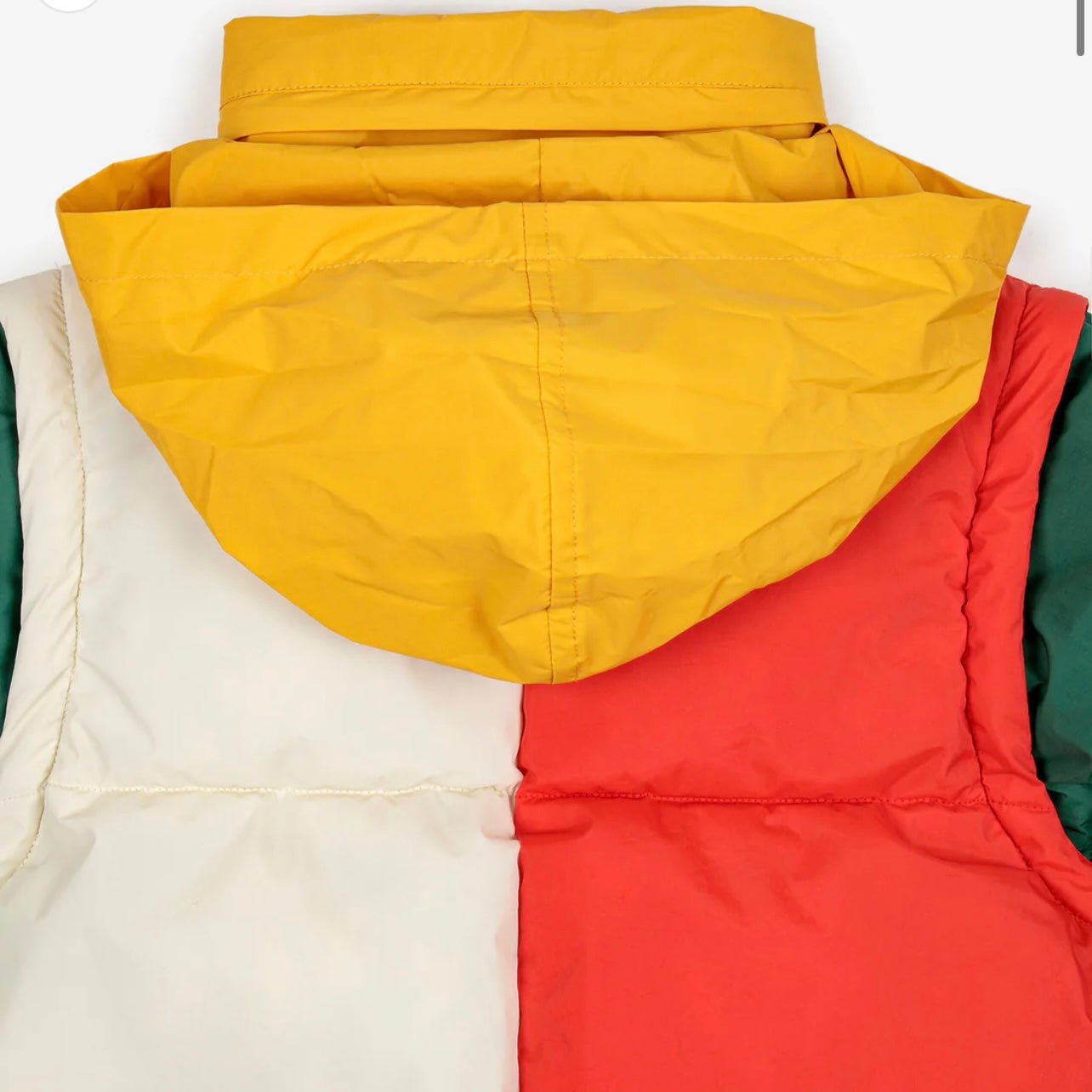 Color Block Padded Anorak