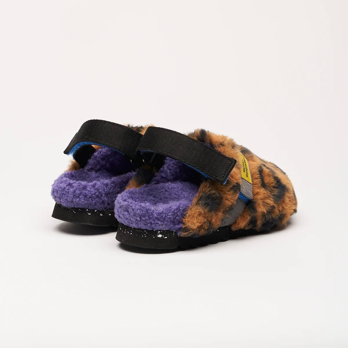 Almond Leopard Clogs