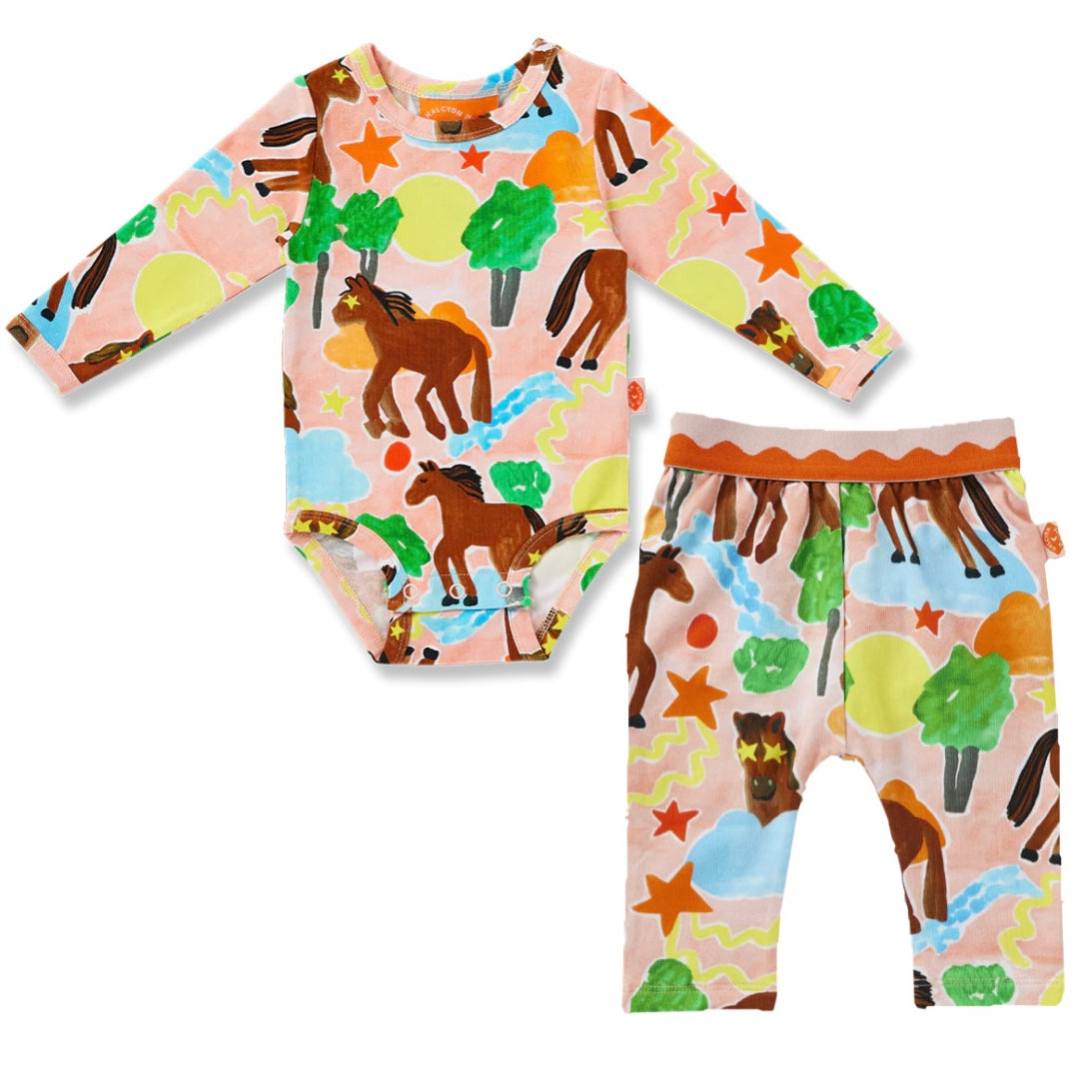 Giddy Up Baby Body & Legging Set