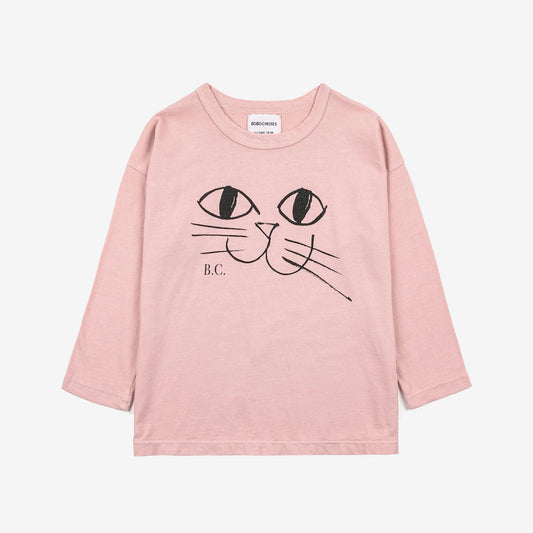 Smiling Cat Long Sleeve T-Shirt